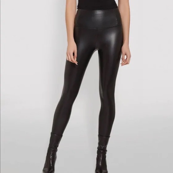 Allsaints Cora Leather Look Leggings - Picture 1 of 3